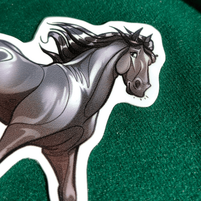 Sticker - Cheval Frison