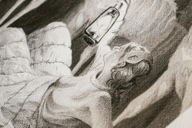 Papiche - Crayon - 29,7x42 cm