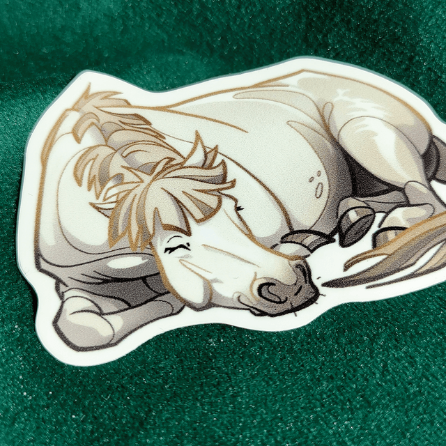 Sticker - Cheval Camarguais